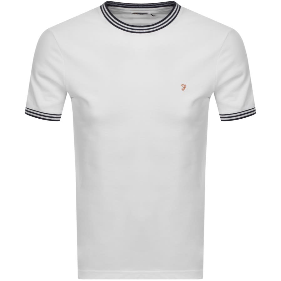 Alternative Image for ProductFarah Vintage Texas T Shirt White1